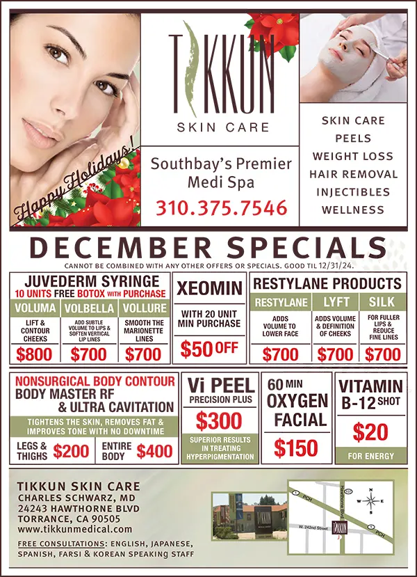 Tikkun Skin Care Dec Specials